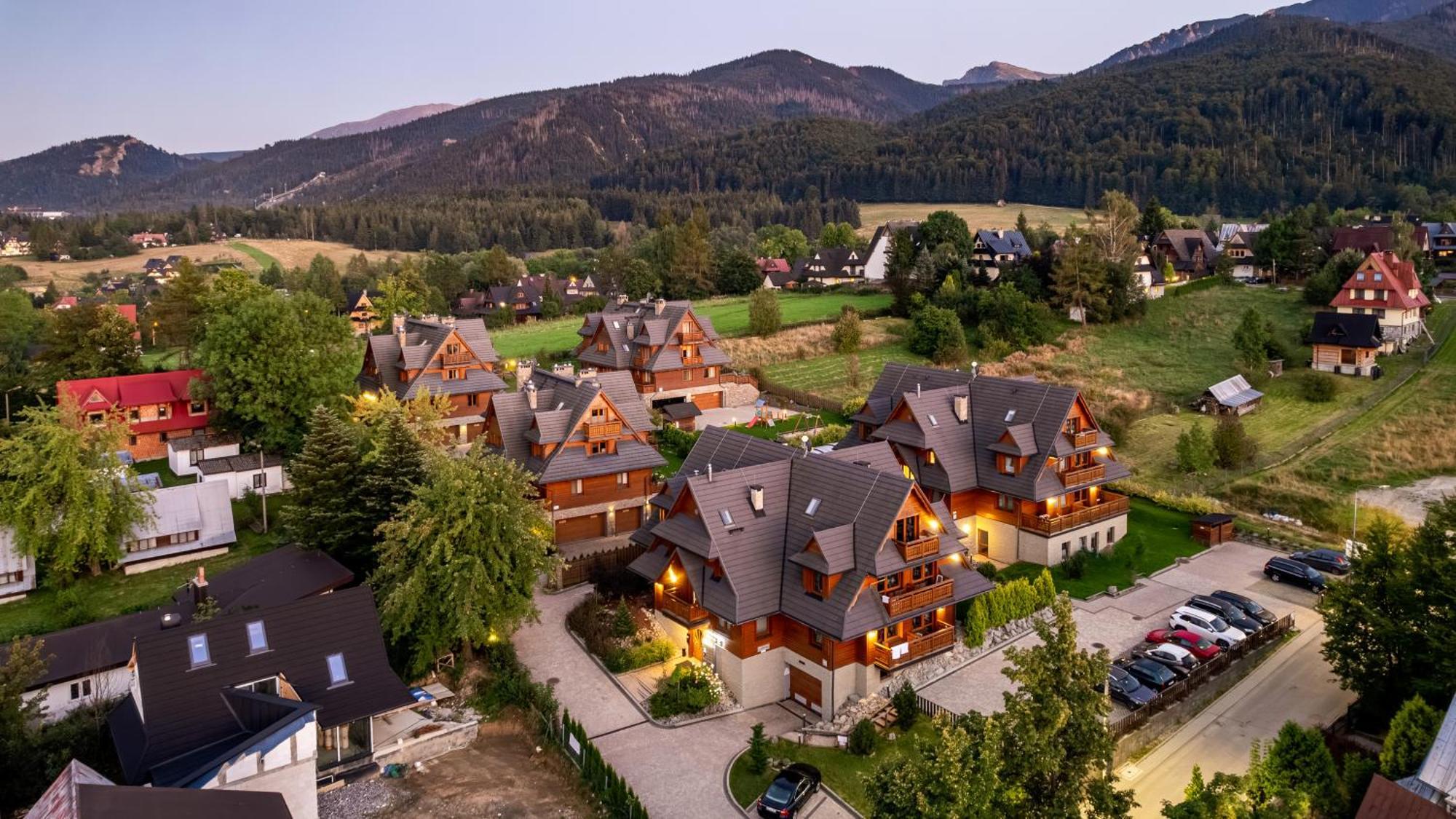 Apartamenty Sun & Snow Resorts Lipki Park Z Sauna Zakopane Kültér fotó